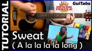 How to play Sweat (A La La La La Long) 🍀 - Inner Circle / Guitar Tutorial 🎸 Видео