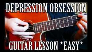 How to Play Depression & Obsession by XXXTentacion on Guitar *EASY* *CORRECT WAY* Видео