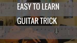 An EASY Guitar Trick to play like a BADASS! Видео
