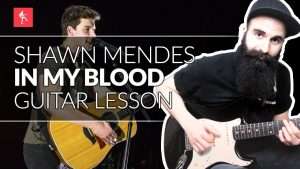 🎸In My Blood Guitar Lesson - How To Play In My Blood By Shawn Mendes Видео