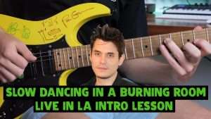 Slow Dancing In A Burning Room (Live In LA) INTERLUDE/INTRO Guitar Lesson | John Mayer Видео