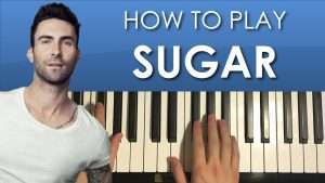 HOW TO PLAY - Maroon 5 - Sugar (Piano Tutorial Lesson) Видео