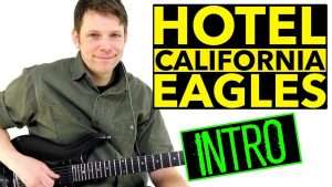 How To Play Hotel California Guitar Lesson Eagles USA Version Видео