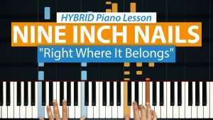 How To Play "Right Where It Belongs" by Nine Inch Nails | HDpiano (Part 1) Piano Tutorial Видео