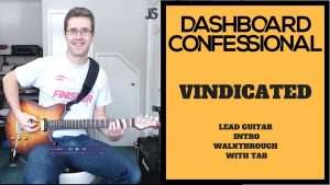 Vindicated guitar tutorial Видео