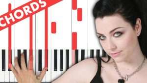 Bring Me To Life Evanescence Piano Tutorial - CHORDS - PART 1 Видео