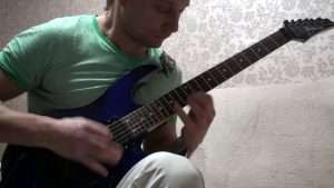 Guitar solo shred Видео