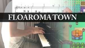 "Floaroma Town" (from "Pokémon DPPt") || Accessible Piano Sheets + Cover ^^ Видео