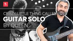 🎸Crazy Little Thing Called Love Solo Guitar Lesson - How To Play This Queen Solo Видео