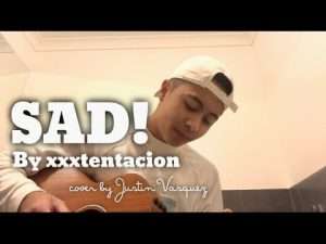 Sad (Acoustic) x cover by Justin Vasquez Видео