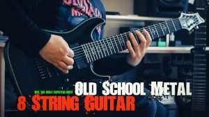 Not the most expected riffs on 8 string guitar - Old School Metal Видео