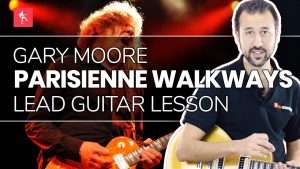 Parisienne Walkways Guitar Lesson (Lead) - How To Play Parisienne Walkways by Gary Moore Видео
