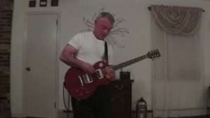 Alternate Picking Style Pentatonic Lead. Les Paul Flat Top. Easy Play Guitar #7. Видео