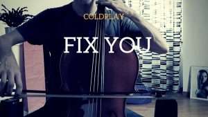 Coldplay - Fix you for cello and piano (COVER) Видео