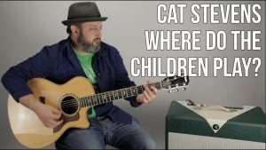 How to Play Cat Stevens "Where Do The Children Play?" on Guitar - Acoustic Songs Lesson Видео