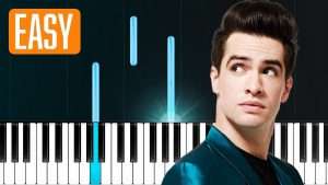 Panic! At The Disco - "Dying In LA" 100% EASY PIANO TUTORIAL Видео