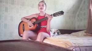 Пошлая Молли- Супермаркет coverкавер на гитаре Видео