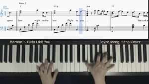 Maroon 5 ft. Cardi B - Girls Like You - Piano Cover & Sheets Видео