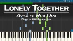 Avicii - Lonely Together (Piano Cover) ft Rita Ora by LittleTranscriber Видео