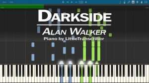 Alan Walker - Darkside (Piano Cover) ft. Au/Ra, Tomine Harket | Tutorial by LittleTranscriber Видео