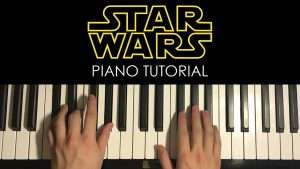 How To Play - STAR WARS Main Theme (PIANO TUTORIAL LESSON) Видео