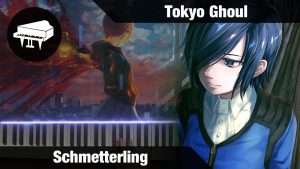 Tokyo Ghoul - Schmetterling -Pf Solo- - Piano Cover Видео
