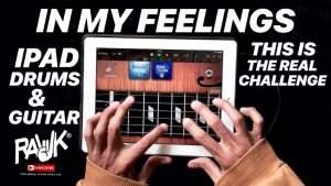 IN MY FEELINGS - iPad Drums Guitar Cover Видео