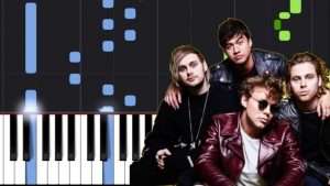 5 Seconds Of Summer - "If Wall Could Talk" Piano Tutorial - Chords - How To Play - Cover Видео