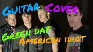 Green Day - American idiot (Guitar Cover) Видео
