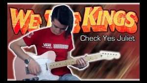 We The Kings - Check Yes Juliet (Guitar & Bass Cover w/ Tabs) Видео