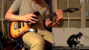Linkin Park - Figure .09 - Guitar cover HD (+ Solo) Видео