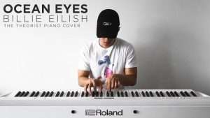 Billie Eilish - Ocean Eyes | The Theorist Piano Cover Видео