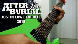 After The Burial - Your Troubles Will Cease... (Justin Lowe Tribute 2018 Guitar Cover) Видео