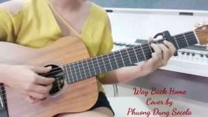 (SHAUN) WAY BACK HOME (Lời Việt) - Guitar Cover | Phương Dung Socola Видео