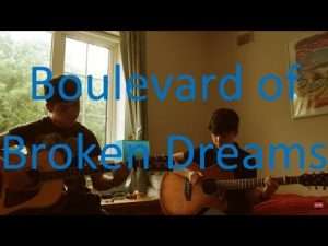 Boulevard Of Broken Dreams - Green Day - Guitar Cover Ft. Alex Видео