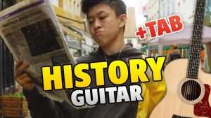 88rising & Rich Brian – History (fingerstyle guitar cover, guitar tabs, chords) Видео