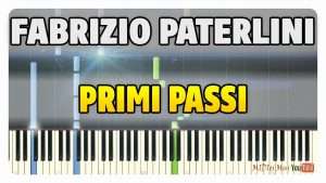 Fabrizio Paterlini - Primi Passi Piano Tutorial (Sheet Music + midi) Видео