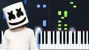 Marshmello -"Happier" ft Bastille Piano Tutorial - Chords - How To Play - Cover Видео
