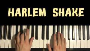How To Play - HARLEM SHAKE Song (PIANO TUTORIAL LESSON) Видео