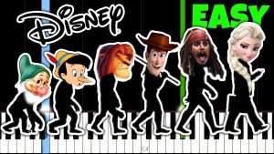 Evolution Of Disney Songs [1937 - 2018]... And How To Play It! Видео
