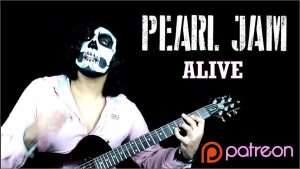 Pearl Jam - Alive (Guitar Cover by Masuka W/Tab) Видео