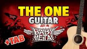 Babymetal – The One (fingerstyle guitar cover, tabs, chords) Видео