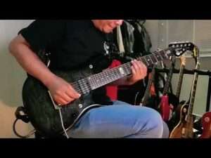 Creeping death-metallica guitar cover Видео