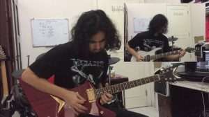 Megadeth-Hangar 18 Guitar cover Видео