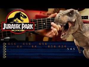 Jurassic Park Theme Guitar Tutorial | TABS Guitarra Cover | Christianvib Видео