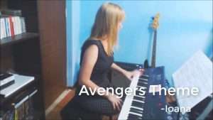 The Avengers: Main Theme - Live Piano Cover Видео