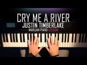 How To Play: Justin Timberlake - Cry Me A River | Piano Tutorial Lesson + Sheets Видео