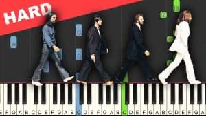 Hey Jude The Beatles Piano Tutorial - HARD Видео