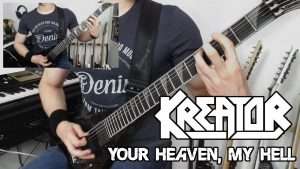 Kreator - Your Heaven, My Hell Guitar Cover (HD - Tabs - All Guitars - Multi-Angle) Видео