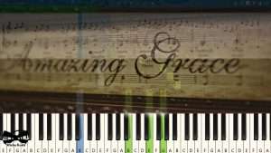 Amazing Grace [Piano Tutorial | Sheets | MIDI] Synthesia Видео